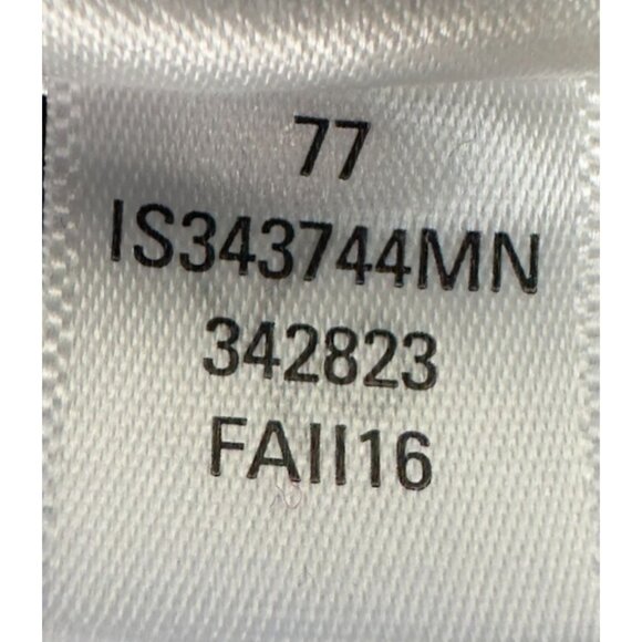 John W. Nordstrom Sweater Men M Blue Italian Merino Wool Waffle Knit 1/4 Zip - Picture 7 of 12